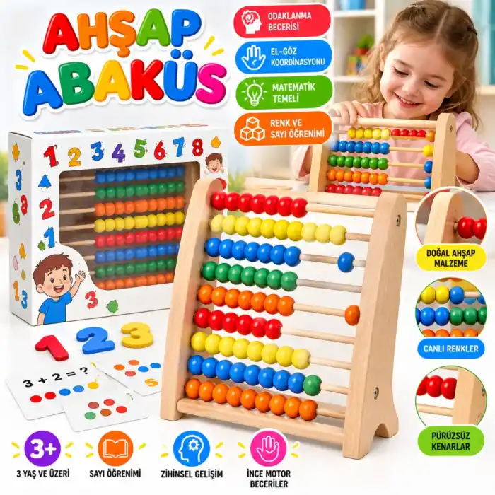 TCX KM5632 AHŞAP ABAKÜS
