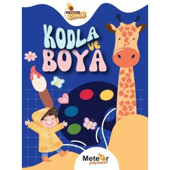 TCX Kodla Ve Boya Boyama Kitabı