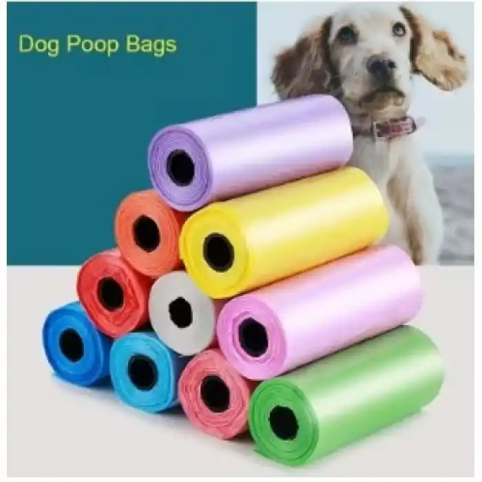 TCX Köpek Dışkı Poşeti 4lü Düz Renk Set