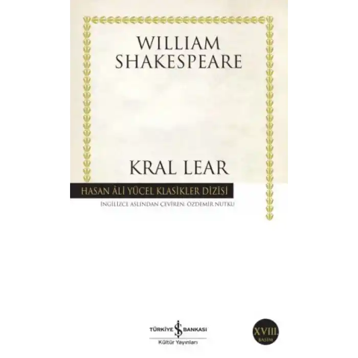 TCX Kral Lear - Hasan Ali Yücel Klasikleri