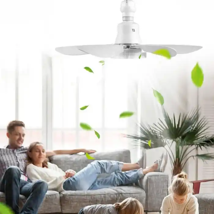 TCX Kumandalı 2in1 LED Tavan Vantilatörlü Avize