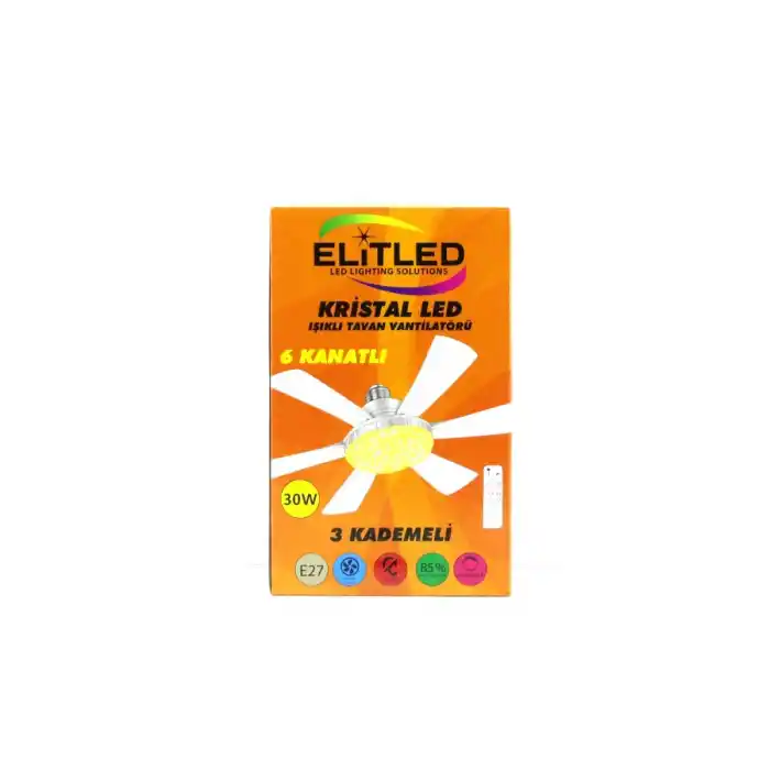 TCX Kumandalı 2in1 LED Tavan Vantilatörlü Avize