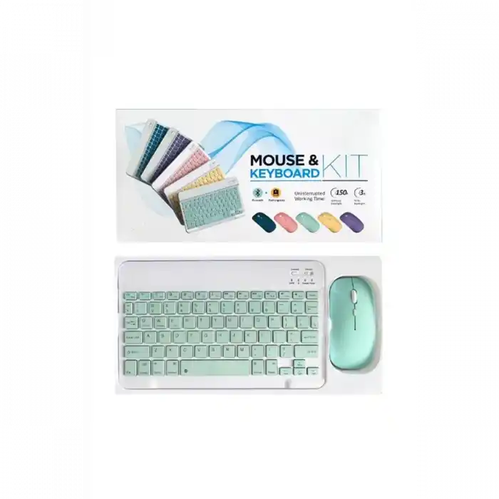 TCX KYB71 Kablosuz Türkçe Q Klavye Mouse Set - Pembe
