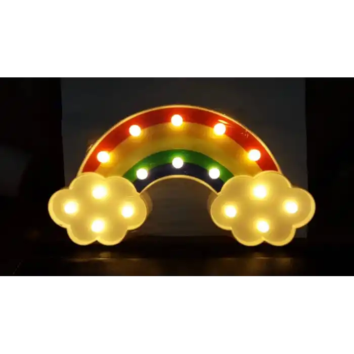 TCX Led Işıklı Gökkuşağı Gece Lambası