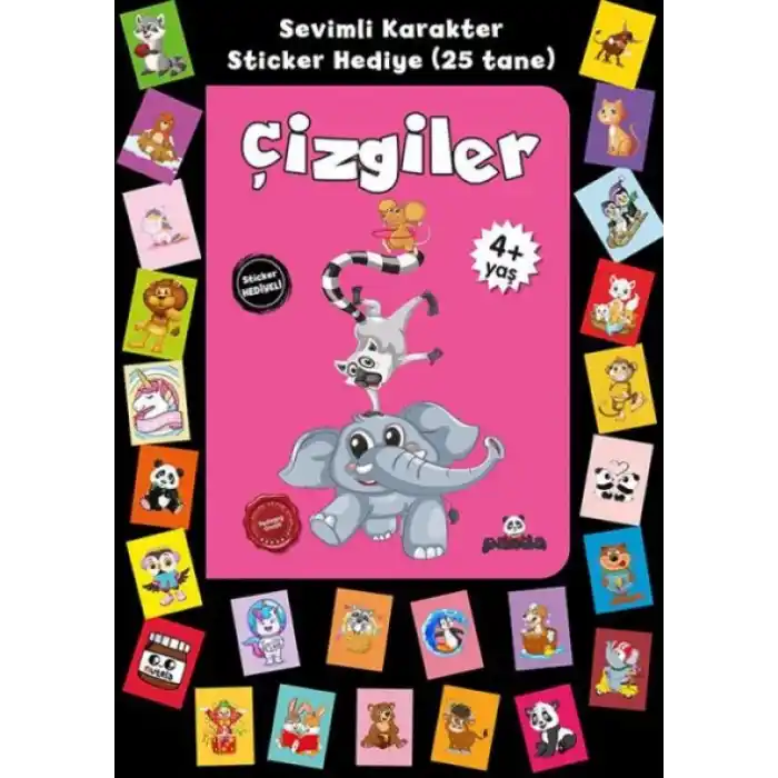TCX lı 4+ Yaş Çizgiler