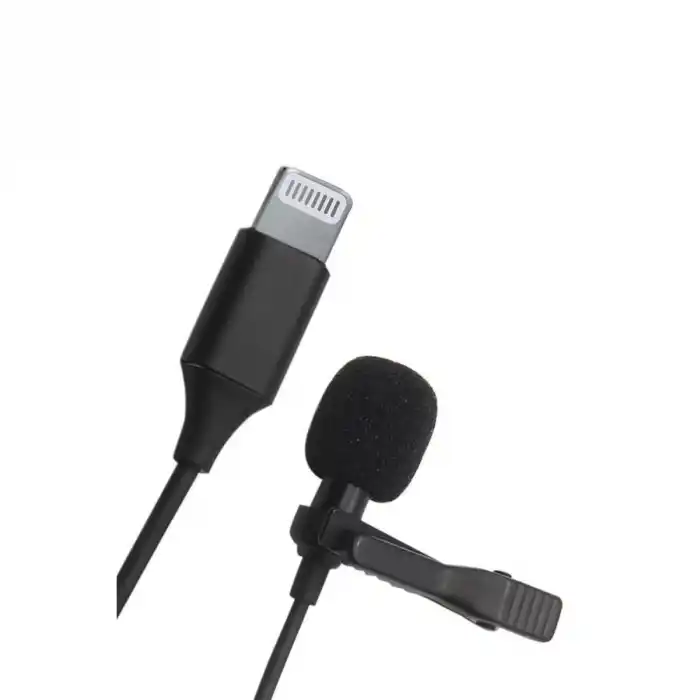 TCX Lightning 2 Metre Double Mikrofon - Siyah