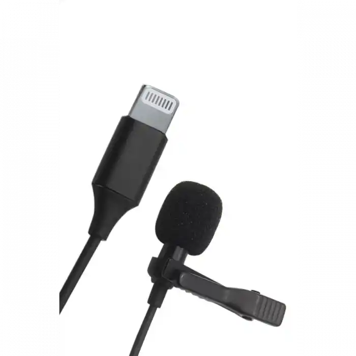 TCX Lightning 2 Metre Double Mikrofon - Siyah