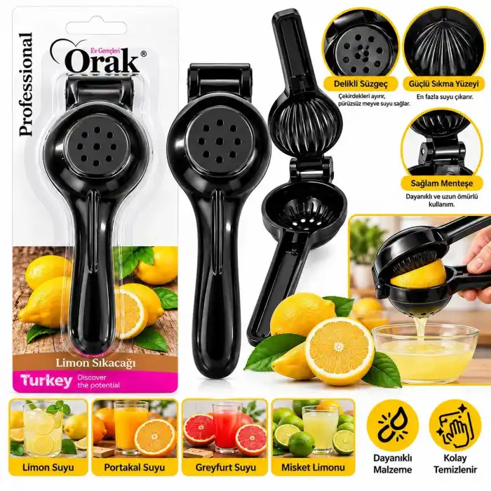 TCX LİMON SIKACAK ( SİYAH) Döküm