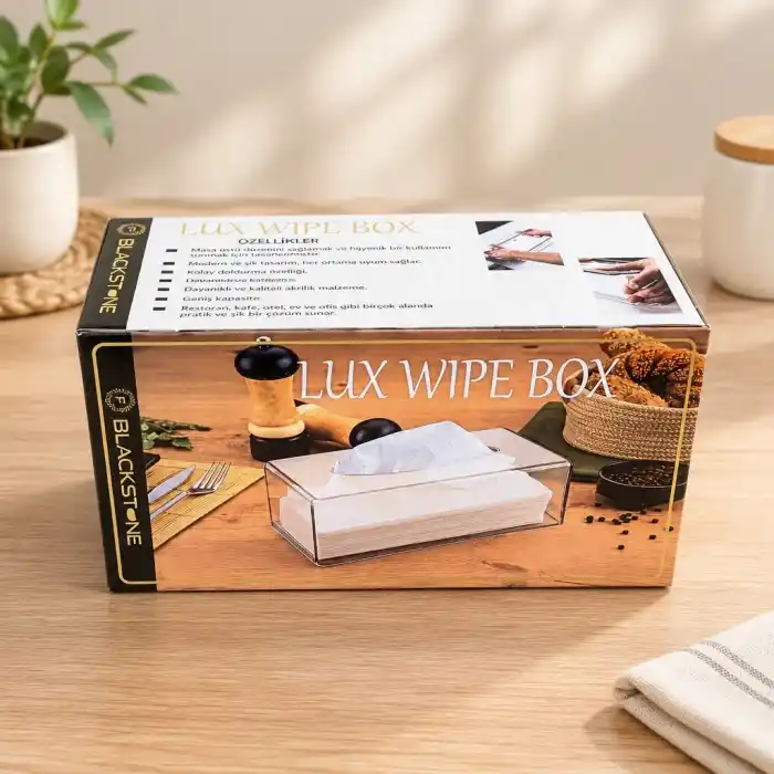 TCX Lux Wipe Box Peçetelik