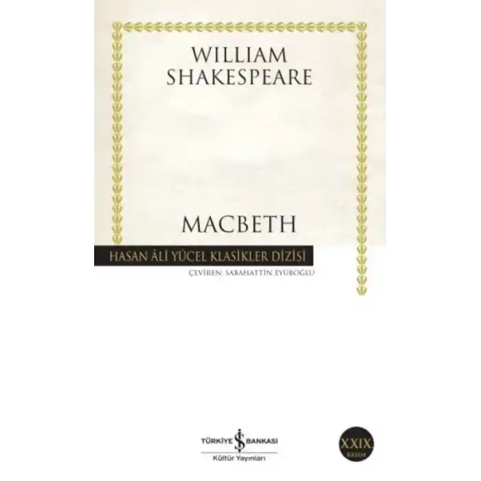 TCX Macbeth - Hasan Ali Yücel Klasikleri