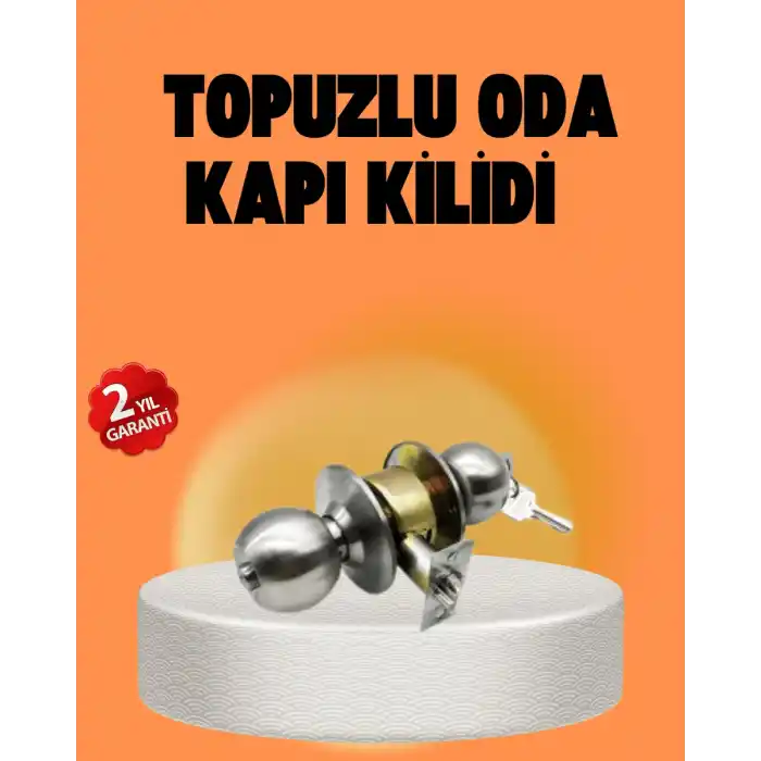 TCX Mat Renk Topuzlu Kapı Kilidi – Giriş Tipi