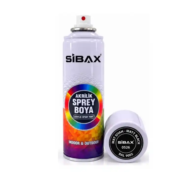 TCX Mat Siyah Sprey Boya 250 ml