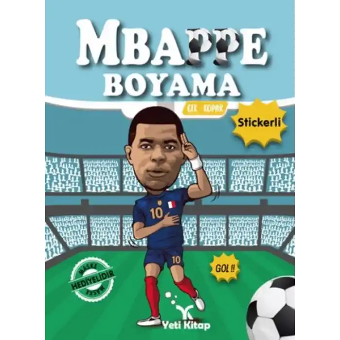 TCX Mbappe Boyama Kitabı