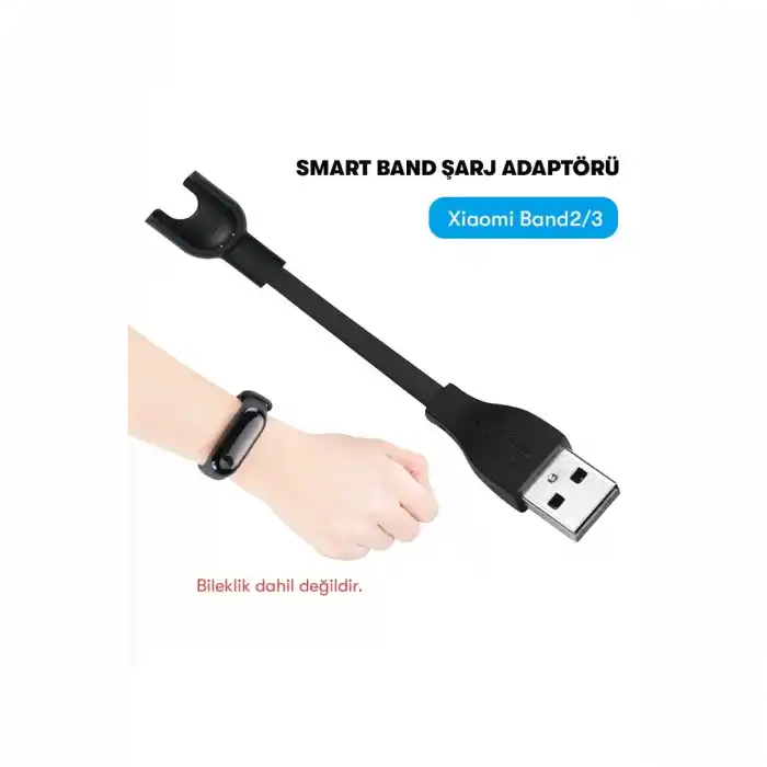 TCX MC03 Şarj Adaptörü Xiaomi Mi Band 2/3