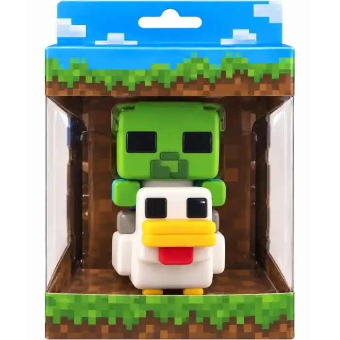 TCX Minecraft Softeez Chicken Jockey Figür