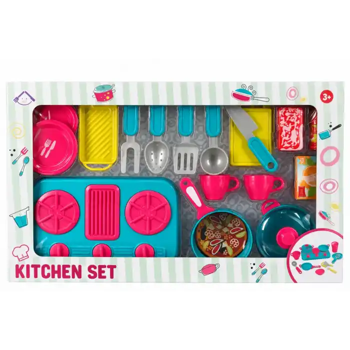 TCX MUTFAK SET OCAK/TENCERE/TAVA AKS.BYK.KUTU 2A