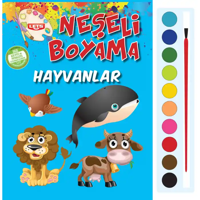 TCX Neşeli Boyama - Hayvanlar