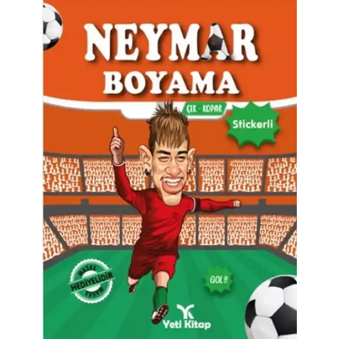 TCX Neymar Boyama Kitabı