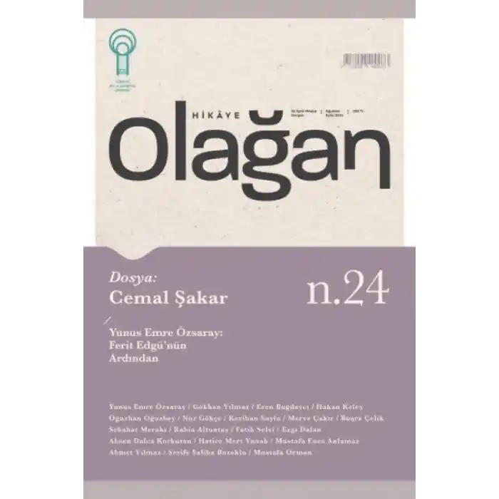 TCX Olağan Hikaye (24. Sayı)