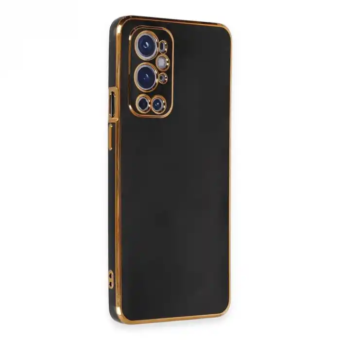 TCX One Plus 9 Pro Kılıf Volet Silikon - Siyah