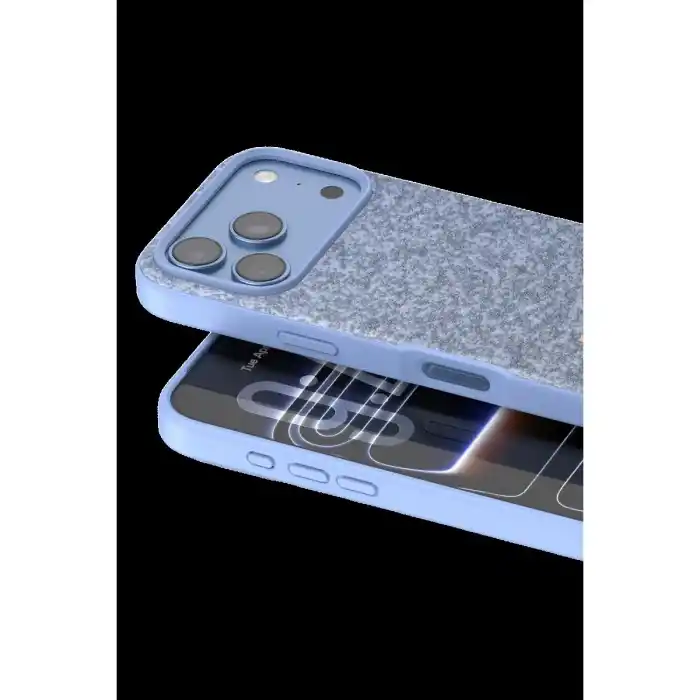TCX Onegif Apple İphone 18 Pro Max Bright Simli Kapak - Mavi