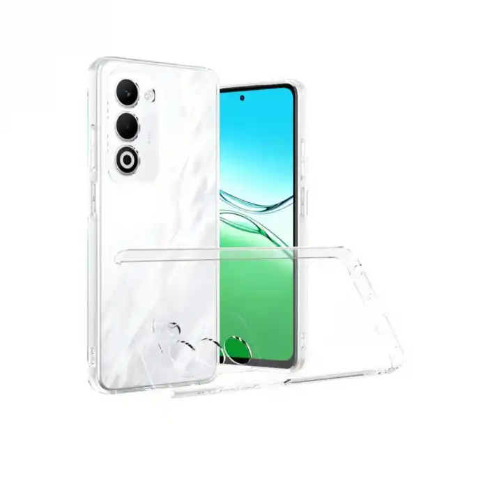 TCX Oppo A5 4g Lüx Şeffaf Silikon - Şeffaf