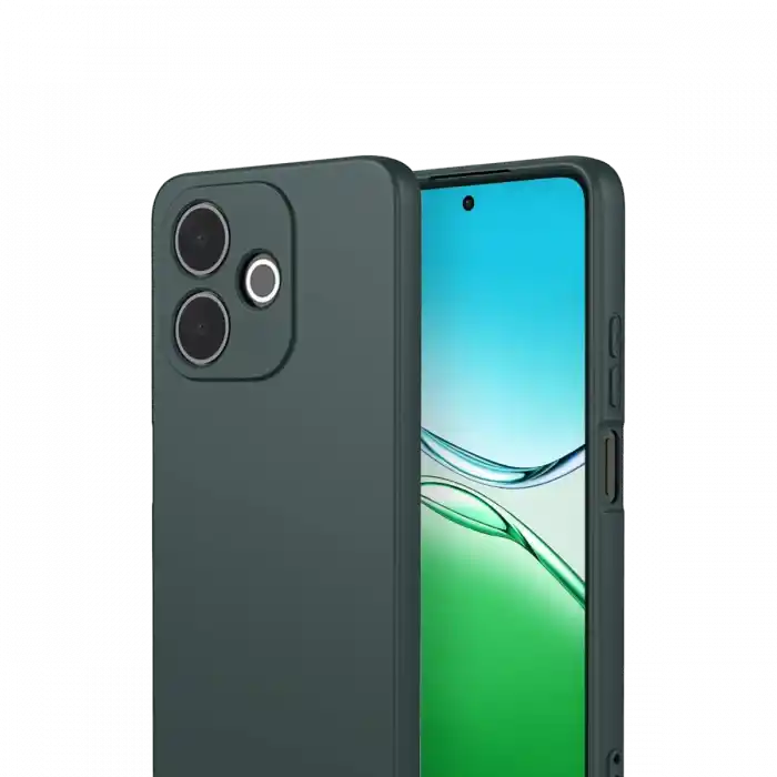 TCX Oppo A5 Pro 4G First Silikon - Koyu Yeşil