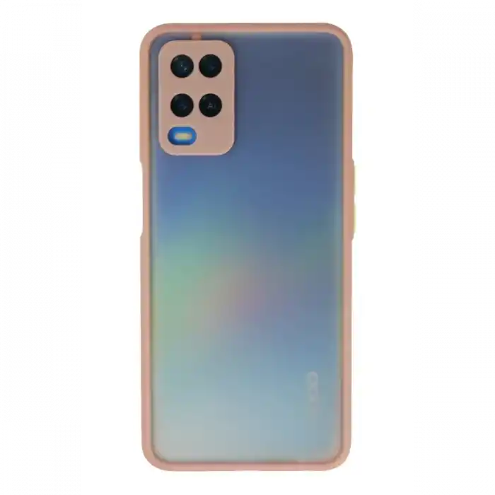 TCX Oppo A54 4G Kılıf  Silikon Kapak - Pembe