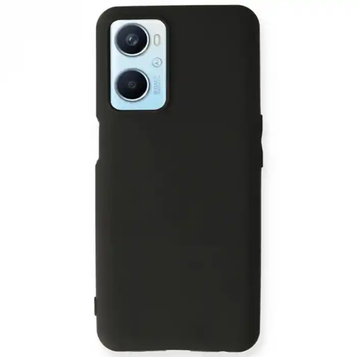 TCX Oppo A96 Kılıf First Silikon - Siyah