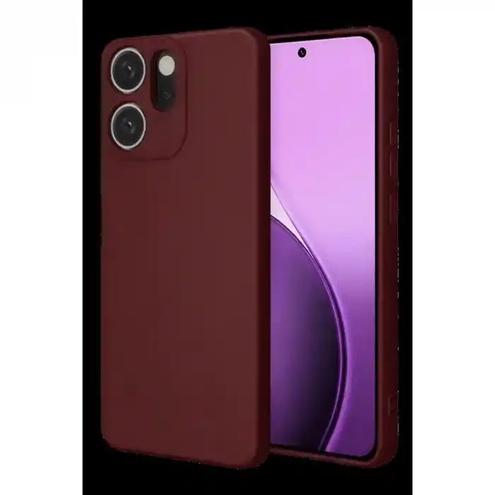 TCX Oppo Reno 14f First Silikon - Bordo
