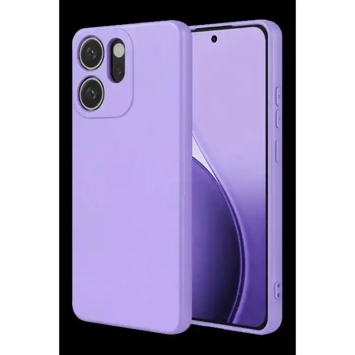 TCX Oppo Reno 14f First Silikon - Lila