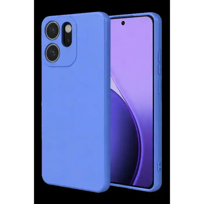 TCX Oppo Reno 14f First Silikon - Mavi