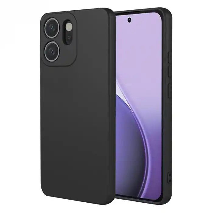 TCX Oppo Reno 14f First Silikon - Siyah