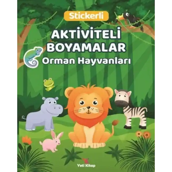TCX Orman Hayvanları Aktiviteli Boyamalar