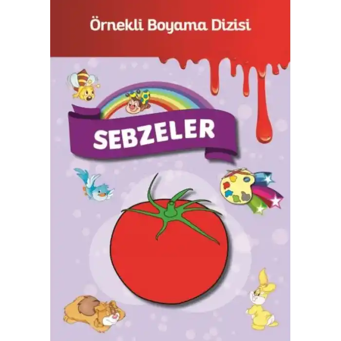 TCX Örnekli Boyama - Sebzeler