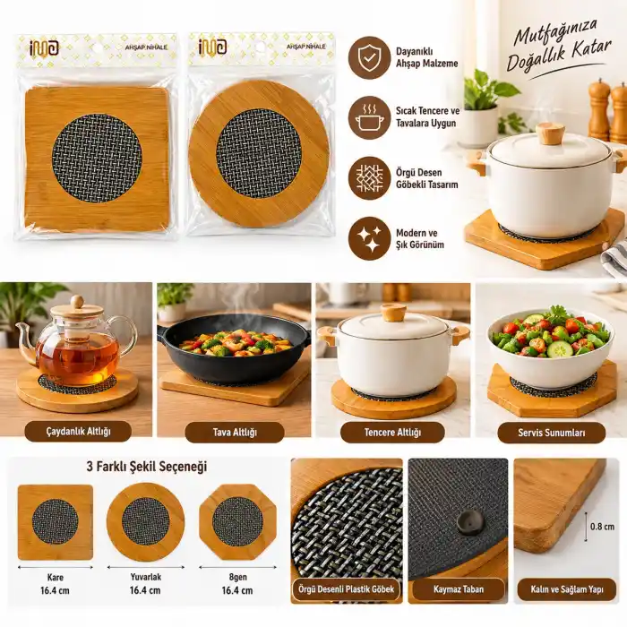 TCX ORTASI TEL AHŞAP NİHALE