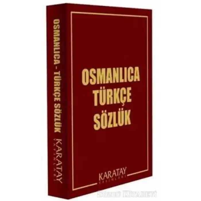 TCX Osmanlıca Türkçe Sözlük