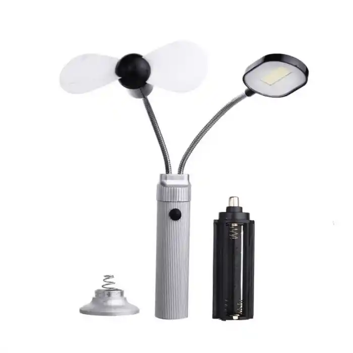 TCX Pervane Ve Mıknatıslı Masa Lambası  Wt-093