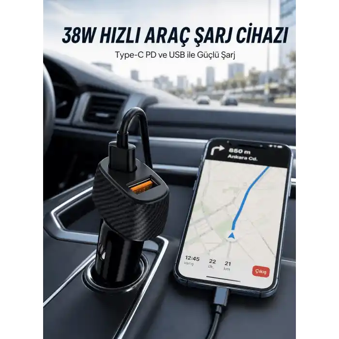 TCX PG-38 ARABA ŞARJI Yeni Nesil