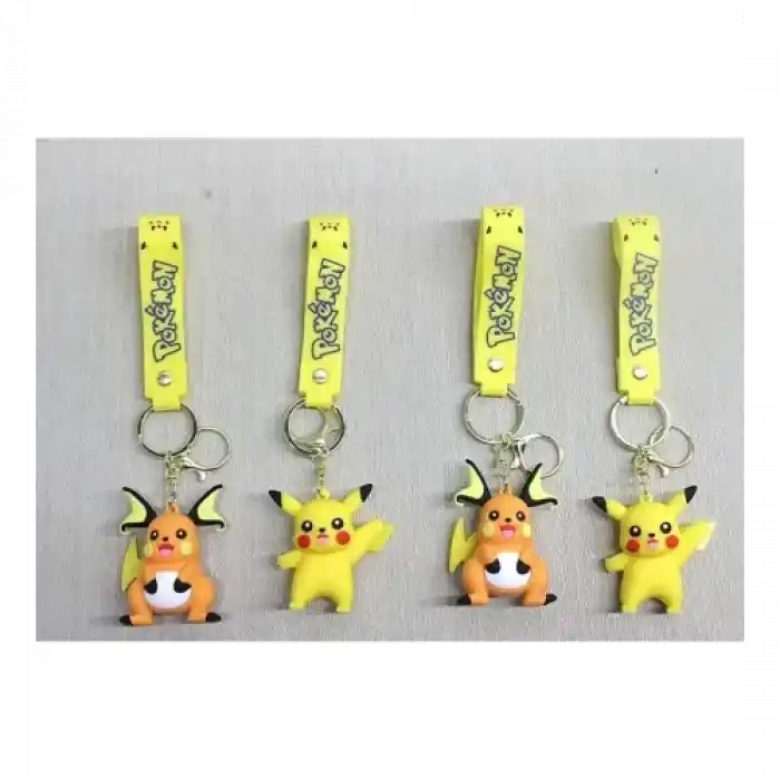 TCX Pikachu Silikon Anahtarlık