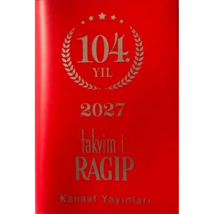 TCX Ragıp Cep Takvimi 2027