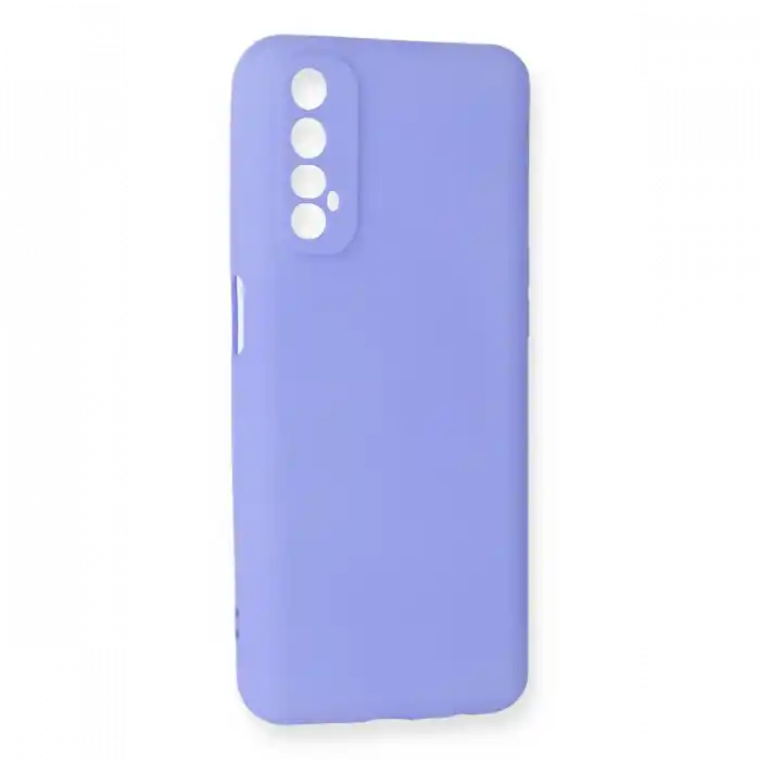 TCX Realme 7 Kılıf First Silikon - Lila