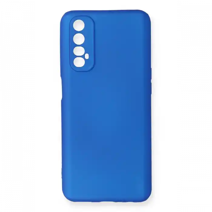 TCX Realme 7 Kılıf First Silikon - Mavi
