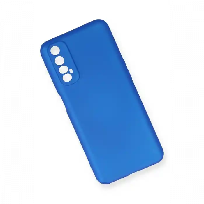 TCX Realme 7 Kılıf First Silikon - Mavi