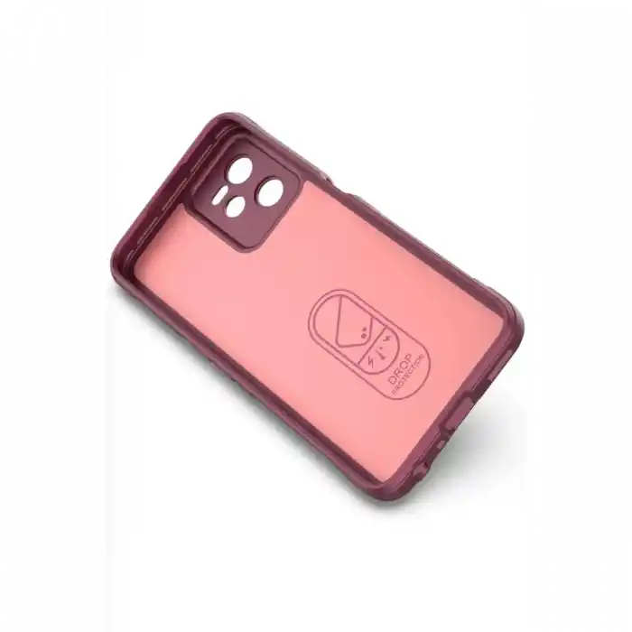 TCX Realme C35 Kılıf  Silikon - Bordo