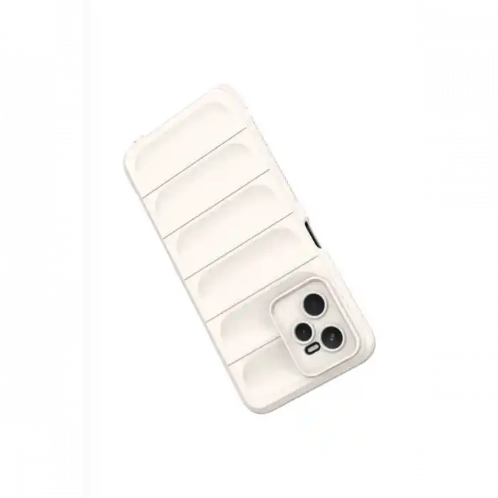 TCX Realme C35 Kılıf  Silikon - Krem