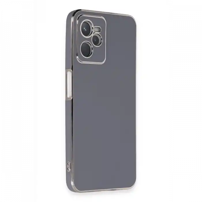 TCX Realme C35 Kılıf  Silikon - Mavi