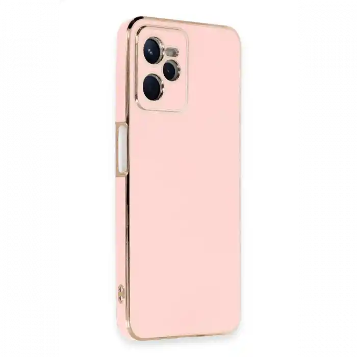 TCX Realme C35 Kılıf  Silikon - Pembe