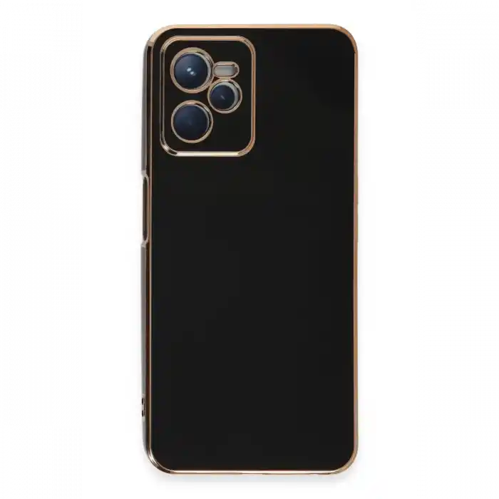 TCX Realme C35 Kılıf  Silikon - Siyah