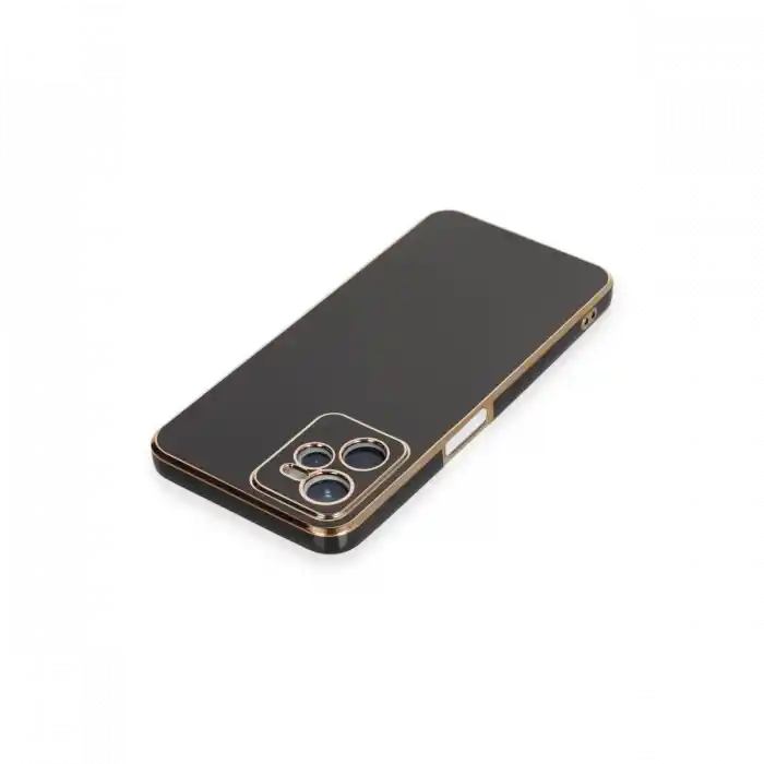 TCX Realme C35 Kılıf  Silikon - Siyah